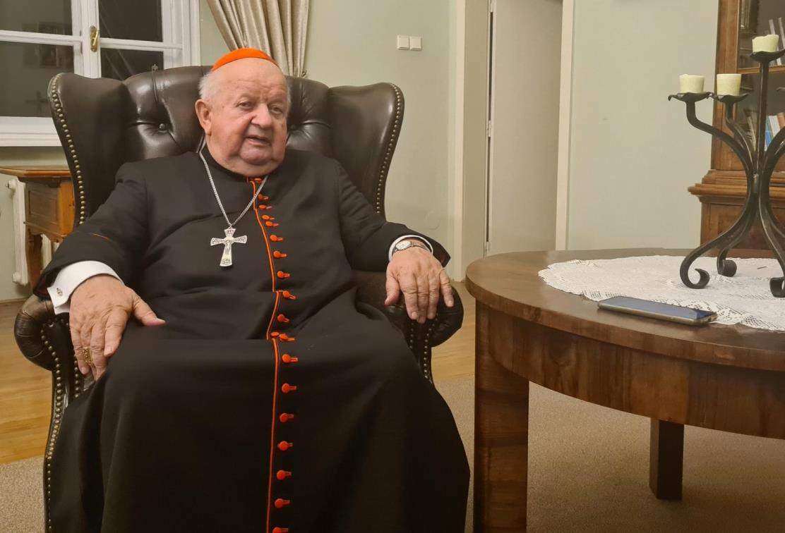 Kardinál Dziwisz. Foto: Júlia Kubicová